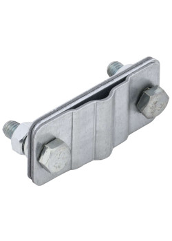 Зажим соединительный параллельный полоса/пруток—полоса оцинкованная сталь IEK