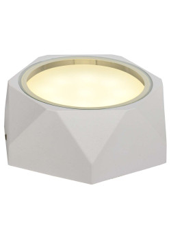 Светильник уличный 5304 потолочный под лампу GX53 IP65 белый IEK