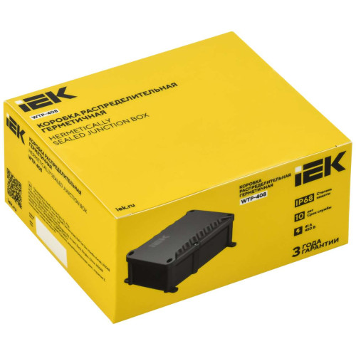 Коробка распределительная герметичная WTP-408 IP68 IEK