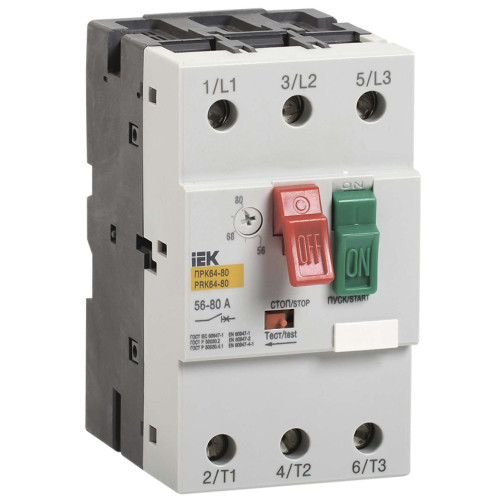 Пускатель ПРК64-25 In=25A Ir=16-25A Ue 660В IEK