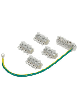 Набор колодок клеммных НК-2 (4xKE10.1+KE10.3, SV15.5) IEK