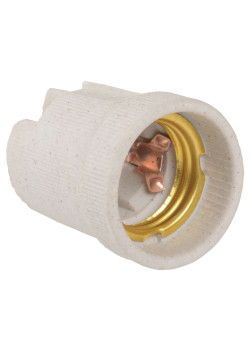 Патрон подвесной Пкр27-04-К43 керамический Е27 (200шт) (стикер на изделии) IEK