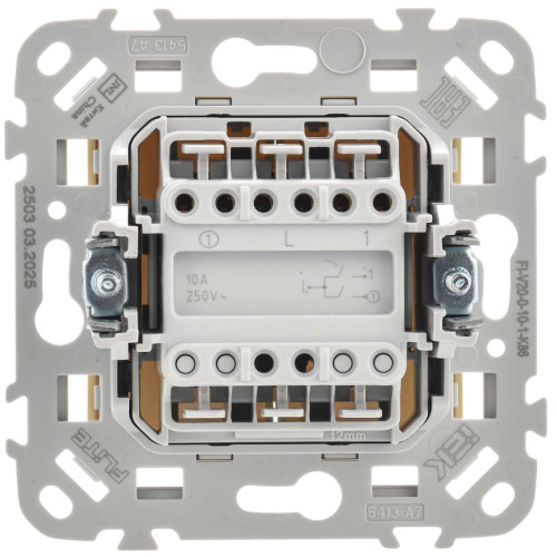 FLITE Выключатель 2-клавишный 10А ВС12-1-0-ФлСл сливочный IEK FLITE Выключатель 2-клавишный 10А ВС12-1-0-ФлСл сливочный IEK
