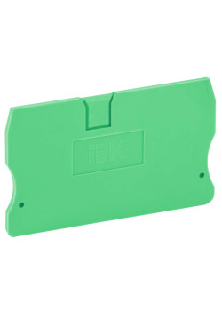 Заглушка для КПИ 2в-1,5/2,5 зеленая IEK