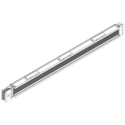 LINEBAR Секция прямая распределительная 630А Al 3L+N+PER некрашеная IP55 1+0 IEK