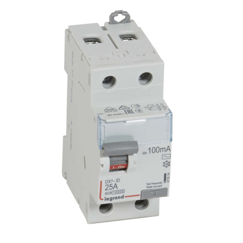 ВДТ DX3 2П 25А 100мА-AC LEGRAND