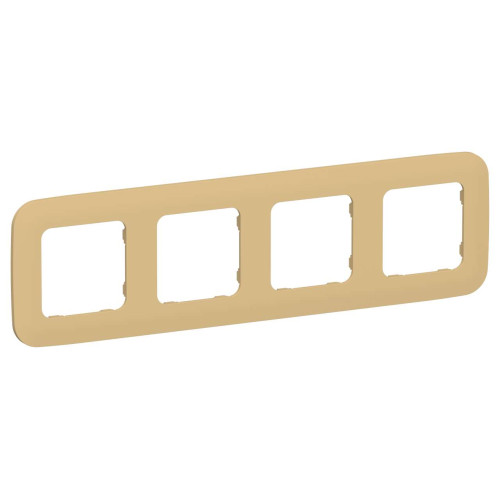 FLITE Рамка 4-местная РУ-4-А-ФлШм шамуа IEK