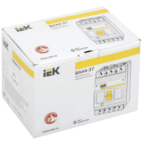 Выключатель автоматический ВА44-37 3Р 250А 35кА IEK