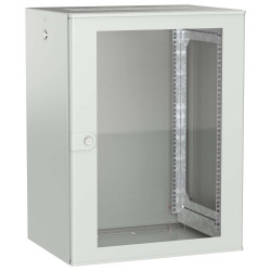 ITK UNITBOX W Шкаф настенный 15U 600х450мм дверь стеклянная серый