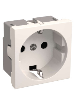 РКС-20-30-П-К Розетка с з/к 2к (на 2 модуля) ПРАЙМЕР белая IEK
