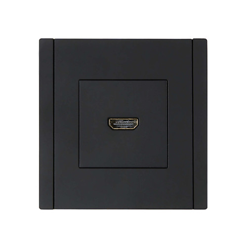 FORTE&PIANO Розетка HDMI FP140 черный IEK