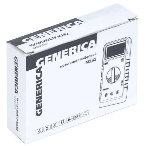 Мультиметр цифровой M182 GENERICA