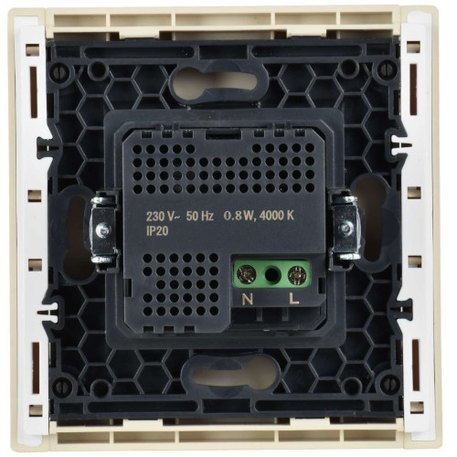 FORTE&PIANO Подсветка LED встраиваемая с датчиком движения FP456 ваниль IEK
