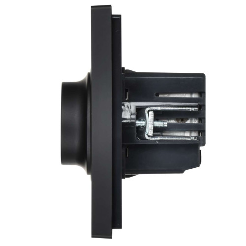 FORTE&PIANO Светорегулятор поворотно-нажимной 600Вт FP154 черный IEK FORTE&PIANO Светорегулятор поворотно-нажимной 600Вт FP154 черный IEK