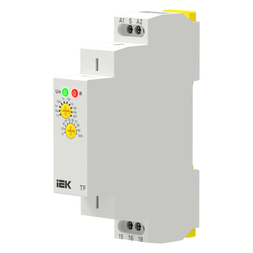 Реле задержки выключения TF 1 контакт 230В AC IEK Реле задержки выключения TF 1 контакт 230В AC IEK