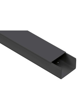 Кабель-канал магистральный 100х60 ЭЛЕКОР черный (8м) IEK