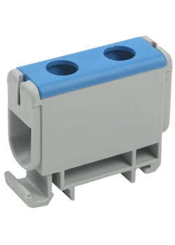 Клемма вводная силовая КВС 6-50мм2 синяя IEK