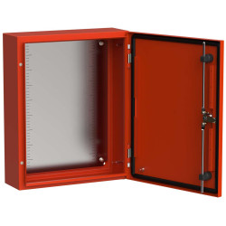TITAN 5 Корпус металлический ЩМП-50.40.15 УХЛ1 IP66 RAL3020 красный IEK