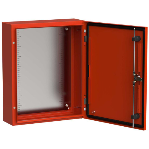 TITAN 5 Корпус металлический ЩМП-50.40.15 УХЛ1 IP66 RAL3020 красный IEK