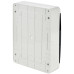 TEKFOR Корпус пластиковый ЩРН-П-24 IP41 черная прозрачная дверь IEK