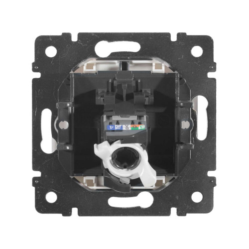 VALENA Розетка компьютерная RJ45 категория 5ЕUTP белый