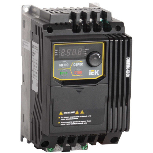 Преобразователь частоты CONTROL-C600 380В 3Ф 3,7кВт IEK