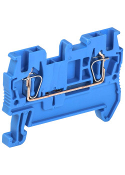 Клемма пружинная КПИ 2в-1,5 17,5А синяя IEK