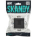SKANDY Розетка компьютерная RJ45 кат.5E SK-K01T титан IEK