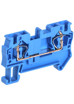 Клемма пружинная КПИ 2в-4 41А синяя IEK