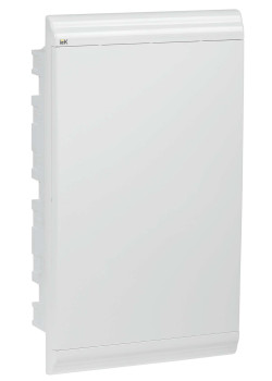 PRIME Корпус пластиковый ЩРВ-П-36 модулей встраиваемый белый/белая дверь IP41 IEK