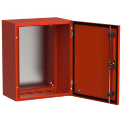 TITAN 5 Корпус металлический ЩМП-50.40.25 УХЛ1 IP66 RAL3020 красный IEK