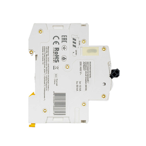 ARMAT Автоматический выключатель M10N 2P D 1А IEK