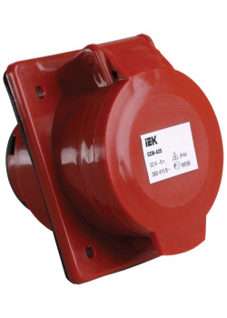 Розетка встраиваемая ССИ-425 3Р+Е+N 32А 380-415В IP44 IEK