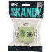 SKANDY Розетка двойная TV+RJ45 кат.6 SK-A15G мятный IEK