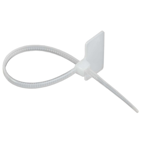 Хомут P6.6 маркерный белый 2,5х110мм IEK