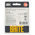 BRITE Рамка 1-местная РУ-1-1-Бр металл титан RE IEK
