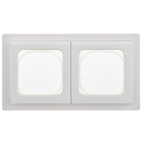 FLITE Рамка 2-местная IP55 Рпро-2-55-ФлБ белый IEK