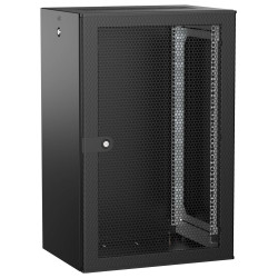 ITK UNITBOX W Шкаф настенный 18U 600х450мм дверь перфорированная черный