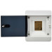 UNION Compact Корпус пластиковый ЩРН-П-4 IP41 черная прозрачная дверь IEK