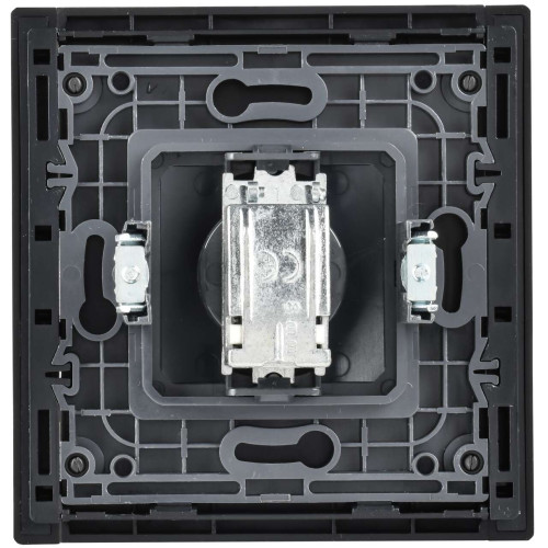 FORTE&PIANO Розетка TV оконечная FP628M металл шампань IEK