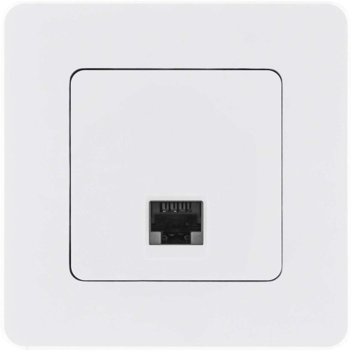 INSPIRIA Розетка компьютерная RJ45 категория 6 UTP белый