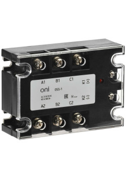 Реле твердотельное OSS-1 60А 380В AC 3-32В DC ONI