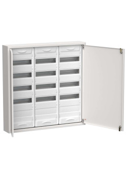 TITAN 5 Корпус металлический ЩРн-180 (3х60) 835х830х140мм IP31 белый (две двери) IEK