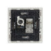 FORTE&PIANO Розетка двойная RJ11+RJ45 кат.5E FP235 белый IEK