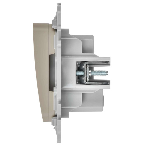 FLITE Подсветка встраиваемая 4000К ПЛ20-ФлЛ льняной IEK