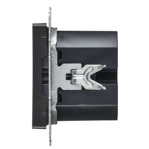 BRITE Розетка USB A+C 45Вт высокоскоростная зарядка РЮ11-2-БрЧ черный IEK