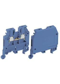 Зажим наборный ЗНИ-2,5мм2 (JXB24А) синий IEK