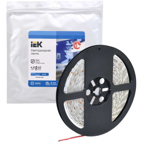Лента светодиодная 5м LSR-2835B60-4,8-IP65-12В IEK