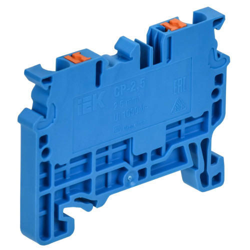 ARMAFIX Клемма пружинная Push In CP 2,5мм2 синяя IEK ARMAFIX Клемма пружинная Push In CP 2,5мм2 синяя IEK