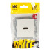 BRITE Розетка HDMI РHDMI-0-БрБ белый IEK